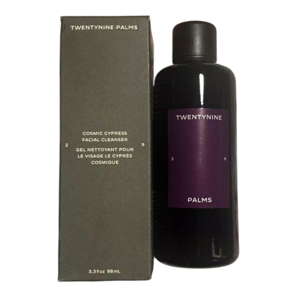 NEW Twentynine Palms Cosmic Cypress‎ Facial Cleanser 3.3 Fl Oz 98 ml